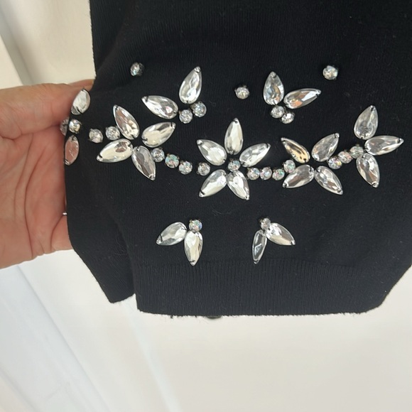 CYC Black embellished cardigan - Picture 3 of 5